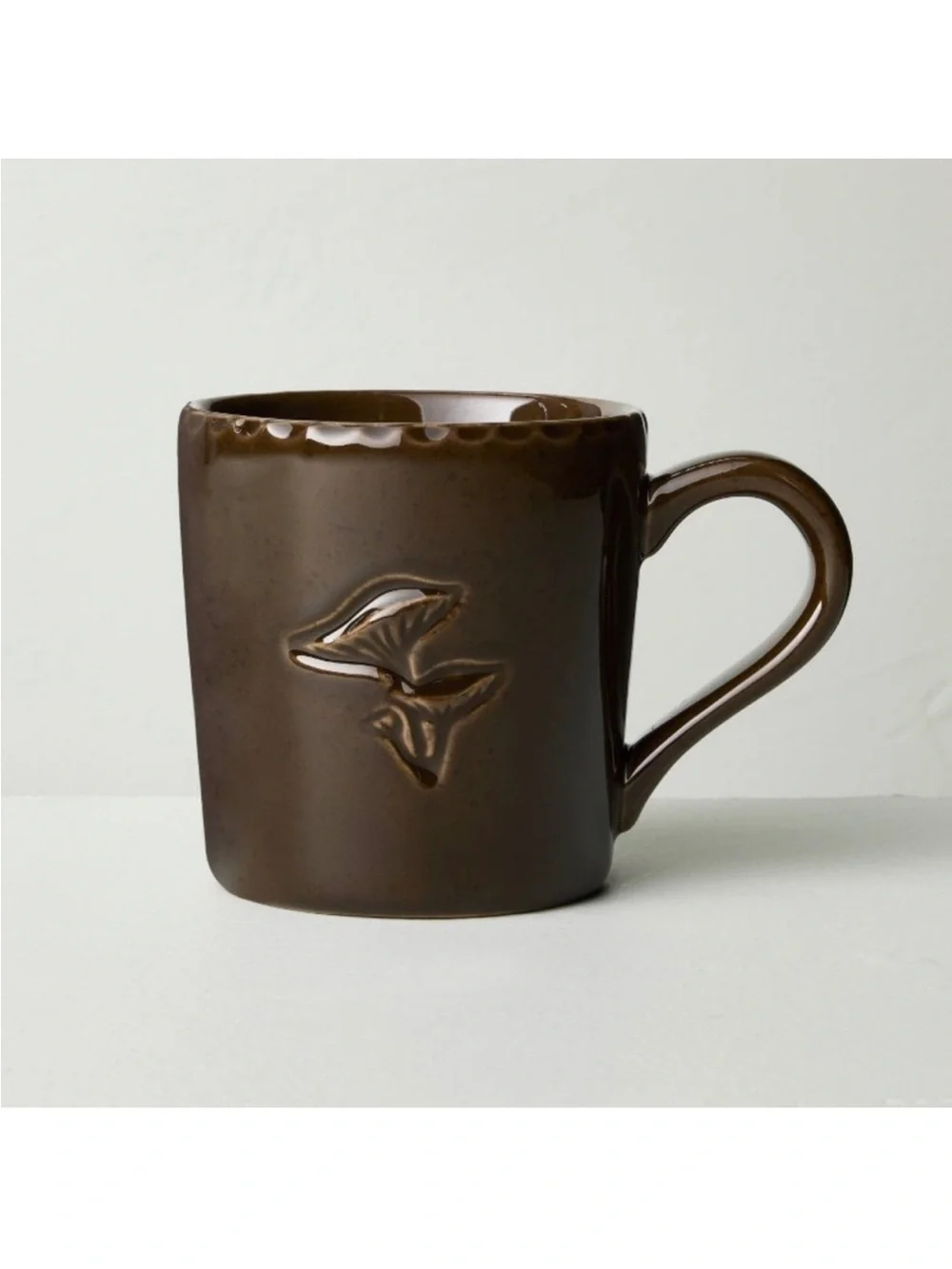 **Set of 2** Hearth Hand Magnolia Mushroom Coffee Mug Cup‎ Forest Brown Target